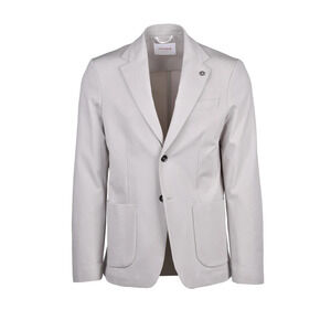 OFFICINA 36 Mens Unlined Jacket - Light Grey